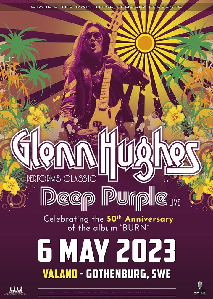 Glenn Hughes Performs Classic Deep Purple Live in Sweden 2023