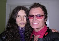 Jenny Fransson and Glenn - Rhapsody In Rock 2009 - Stockholm, Sweden