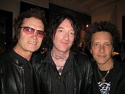 Glenn with Ginger (The Wildhearts) and Billy Morrison - John Varvatos and Glenn - John Varvatos Grammys Party - Los Angeles, CA., USA